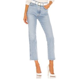 Pinch waist high rise kick Agolde jeans size 27
